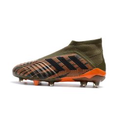 adidas Predator 18+ FG para Niños - Verde Naranja_7.jpg